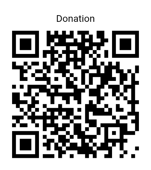 PayPal donation QR code